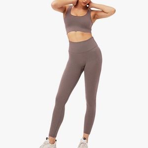Legging and Sports Bra Workout Set